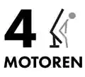 4 Motoren mit Aufstehhilfe