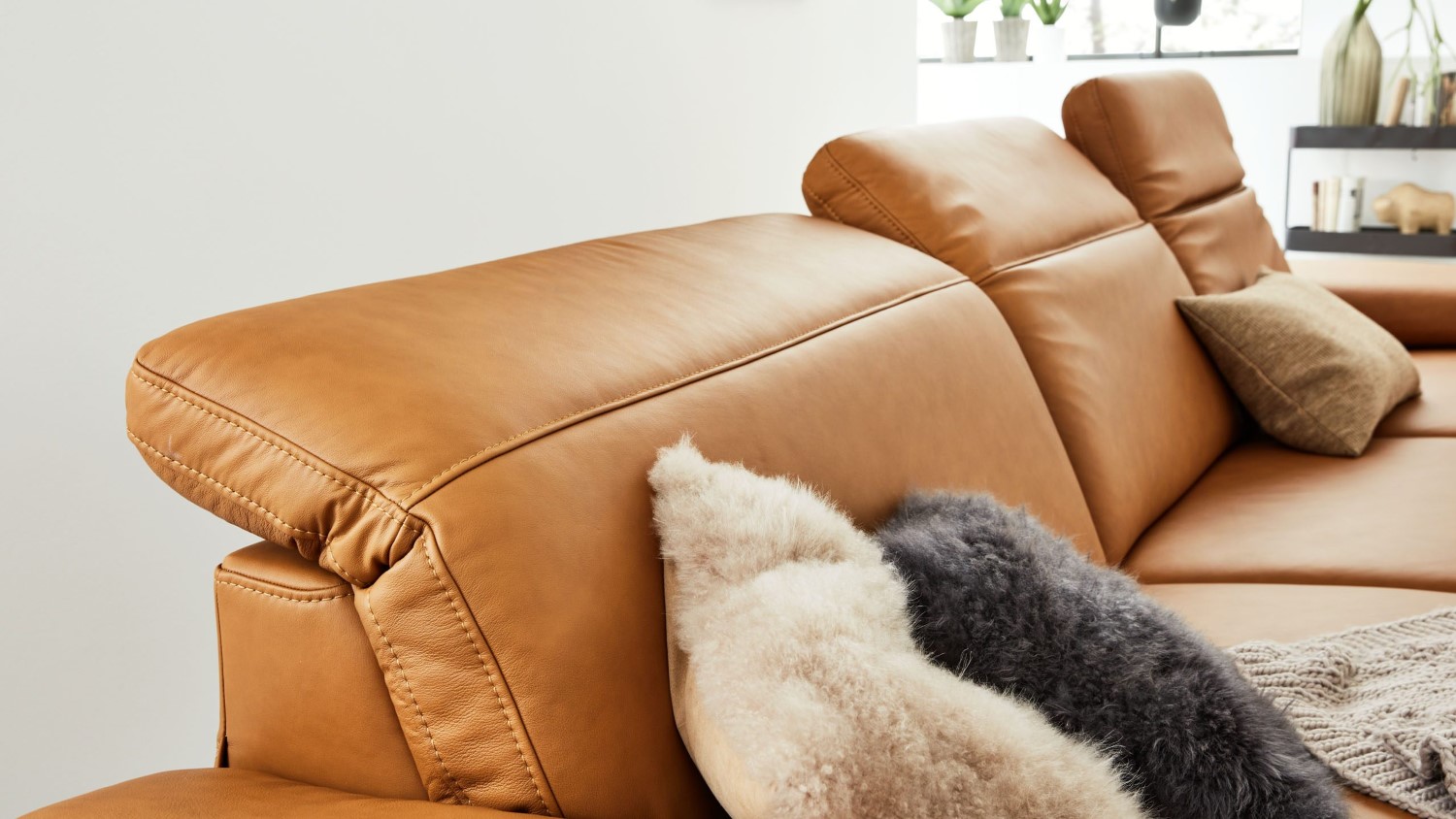 Echt Leder Eckkombination Interliving 4054