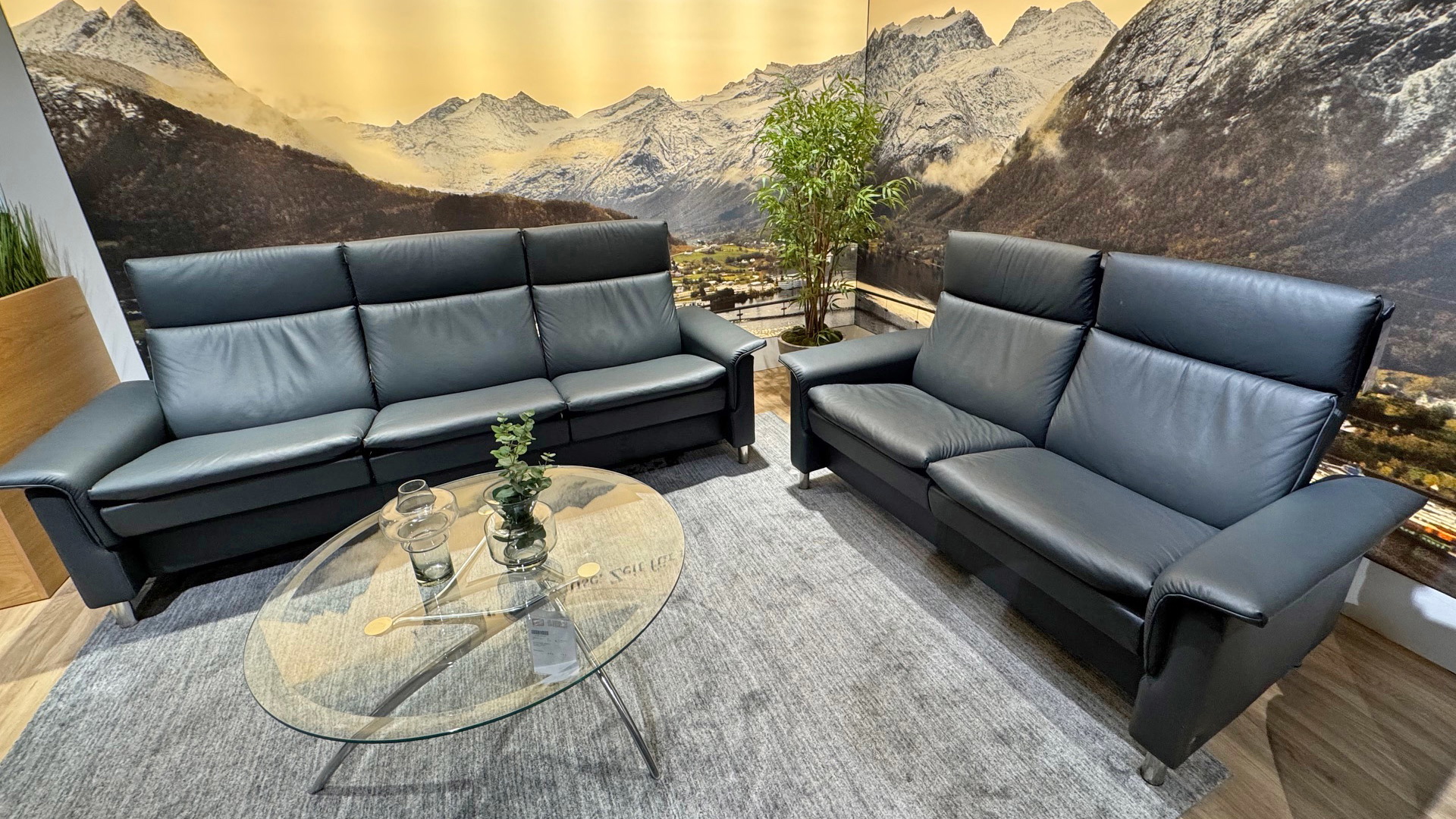 Stressless Couchgarnitur Aurora in Leder Paloma