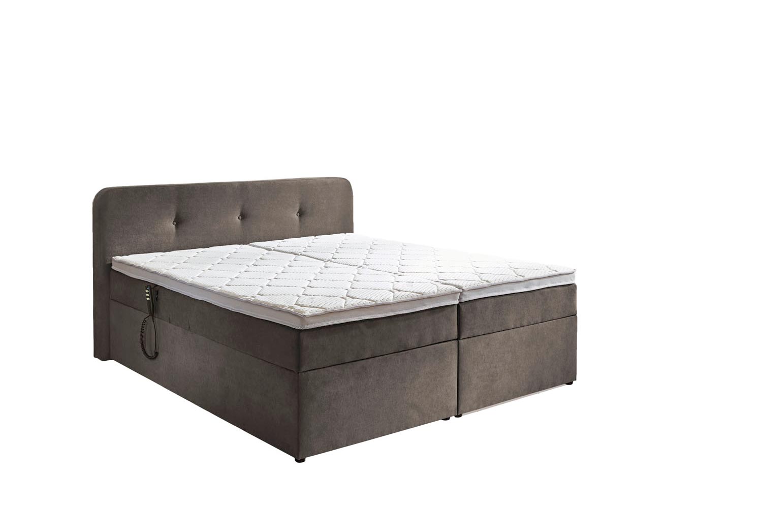 Boxbett Elora mit 2-motorischer Verstellung und Bettkasten