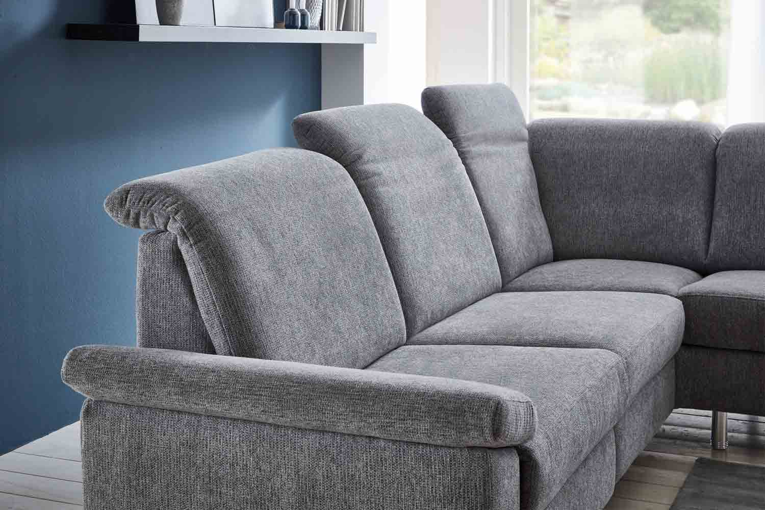 Stoff Ecksofa L-Form 