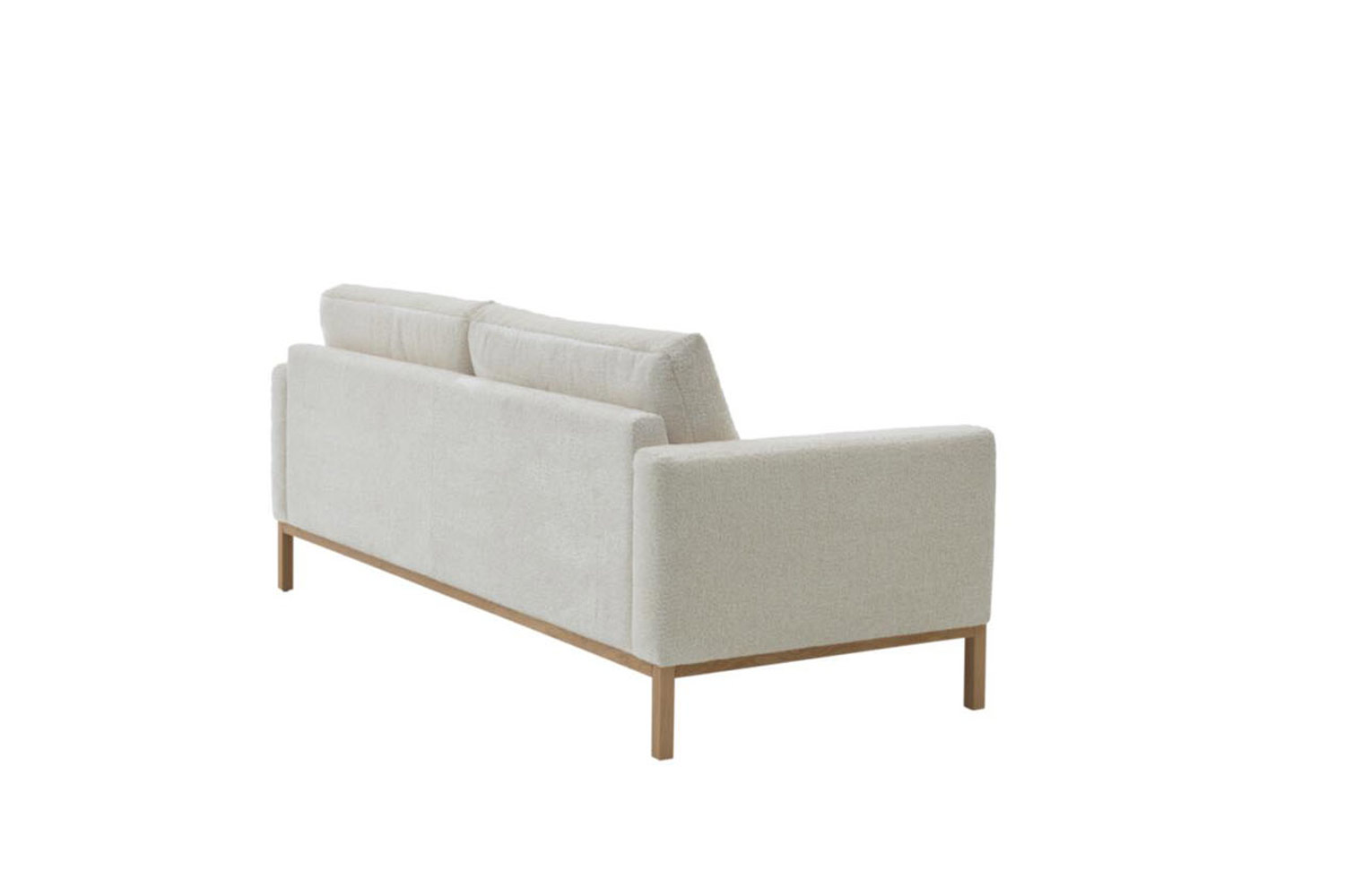 Roomio 4105 Sofa 3-Sitzer mit Holzrahmen in Stoff  