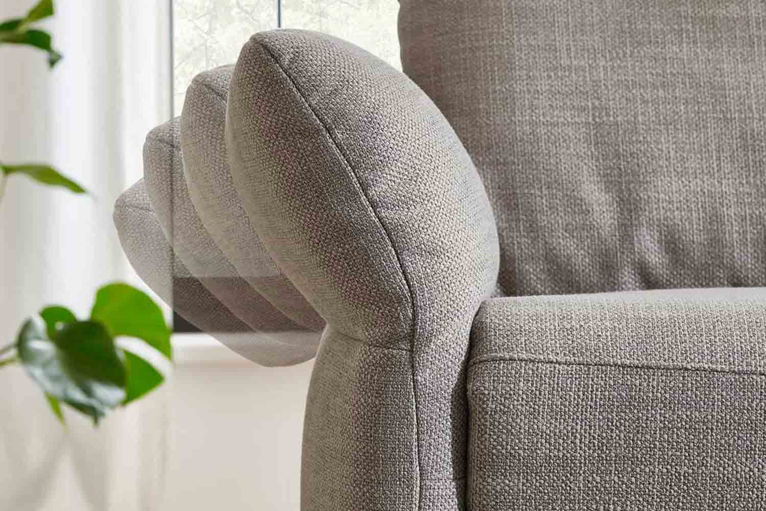Carina Ecksofa L-Form in Stoff 