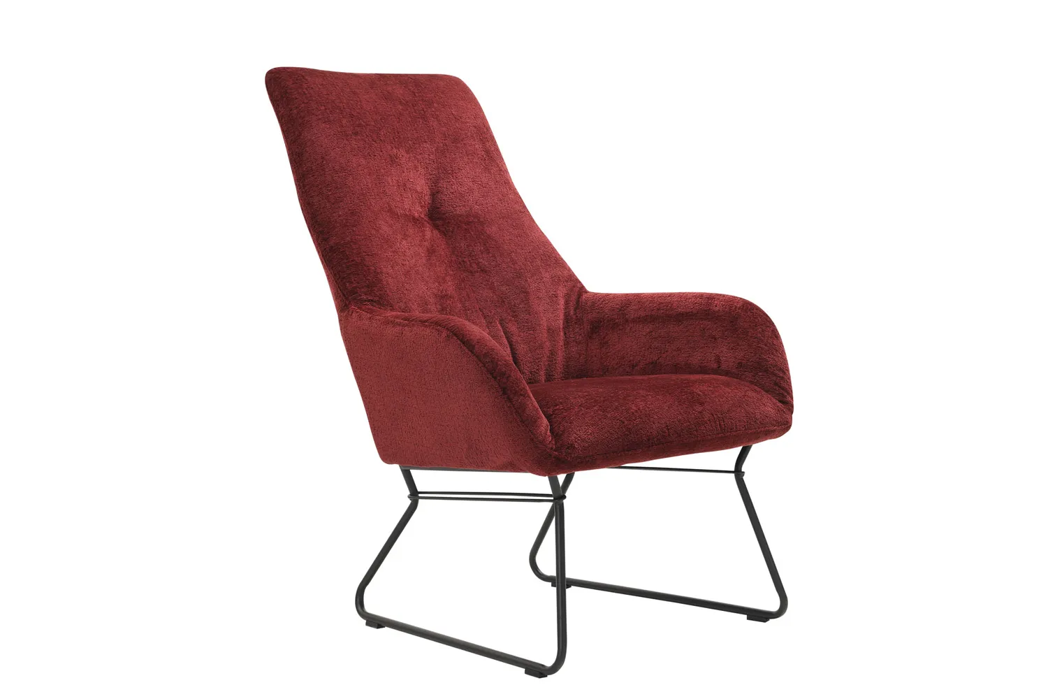 Sessel Diva inkl. Hocker in Stoff