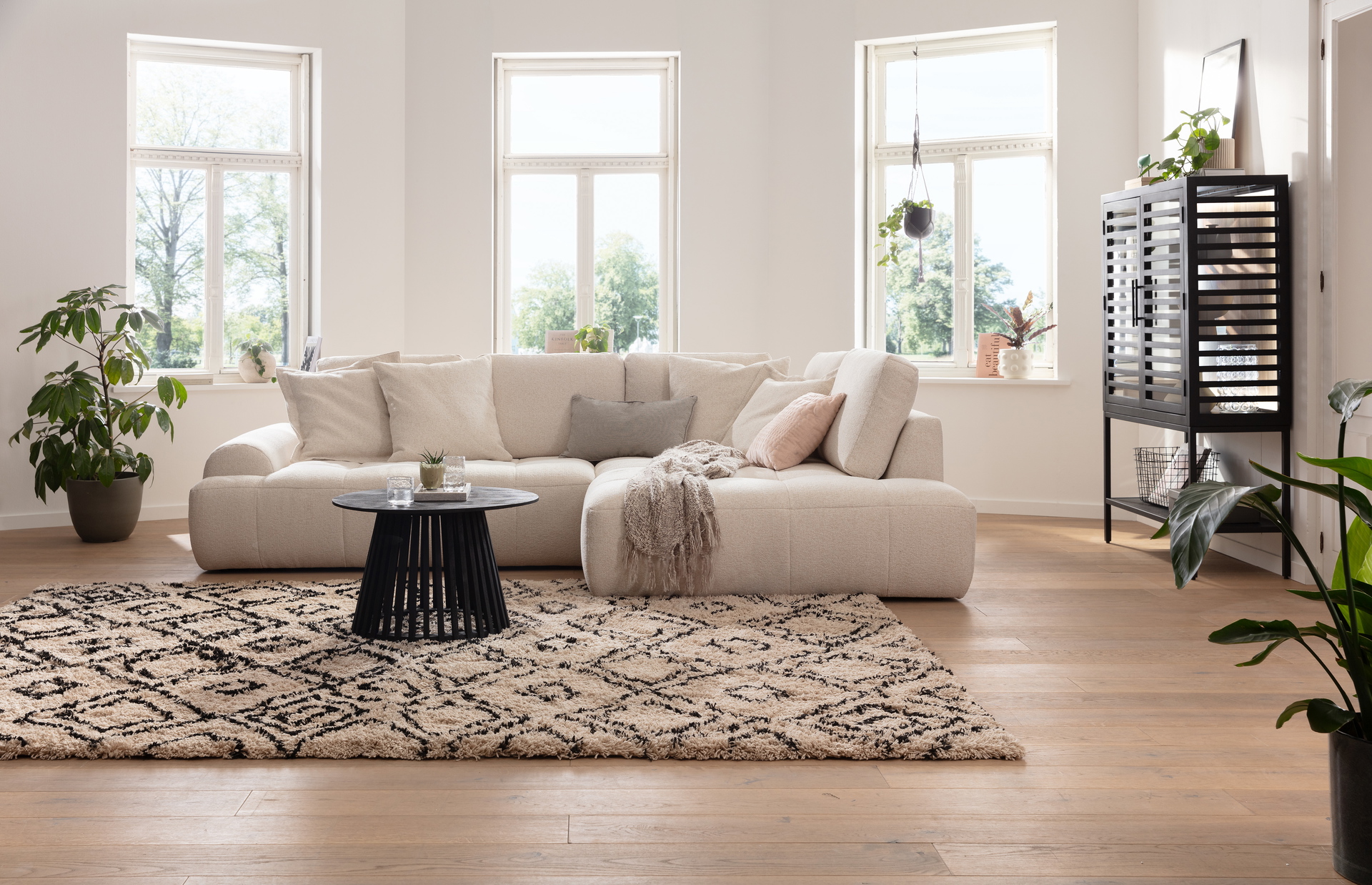 Ginger Moon Ecksofa Energy mit losen Rückenkissen in Stoff-0310Energy00WW