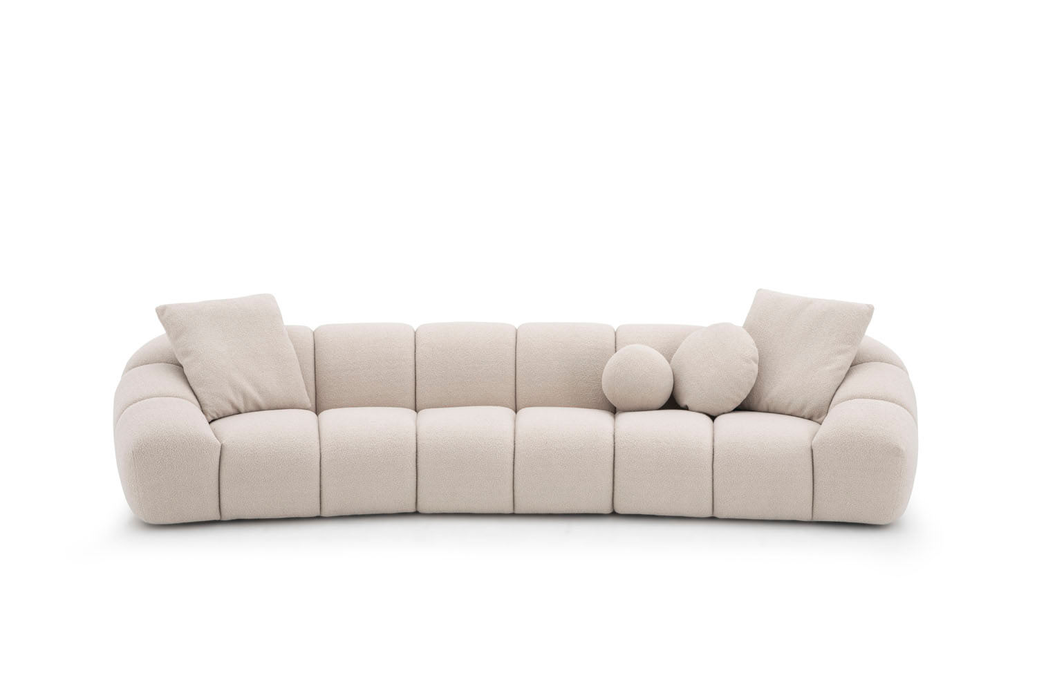CAMPO DE´FIORI Marcello Designer Rundsofa in Stoff 