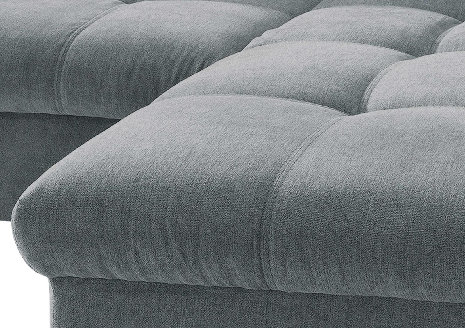 Ecksofa Agira in Stoff 
