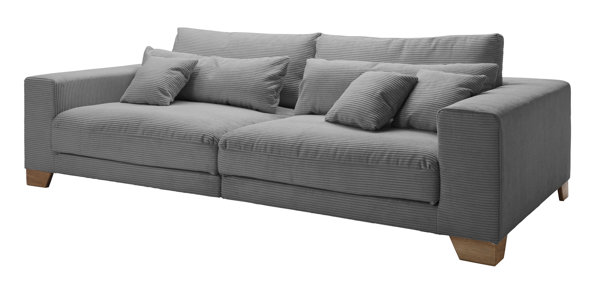 Big Sofa Play inkl. Kissen in Trendstoff Cord