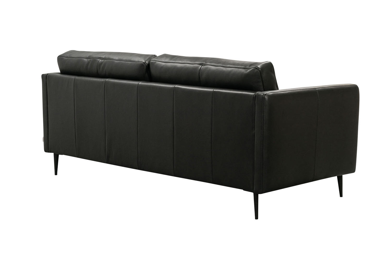 Ledersofa im trendigen Scandi Style