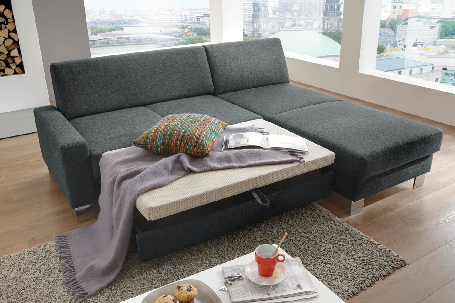 Ecksofa Modell Alpha Plus