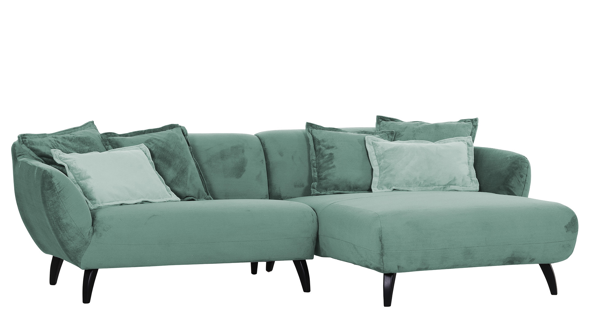Ginger Moon Ecksofa Mocca mit Kissen in Stoff Ginger Moon Ecksofa Mocca mit Kissen in Stoff-0310Mocca01WW