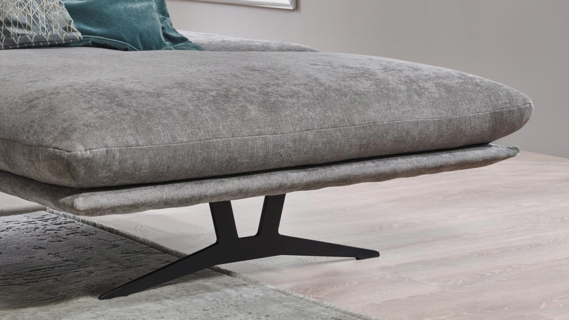 Koinor Francis Ecksofa in Stoff mit Funktionen 
