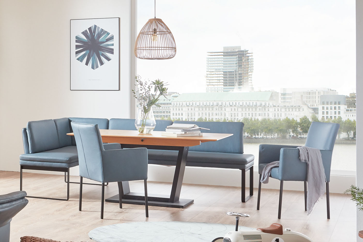 CS Dining Eckbank in L-Form