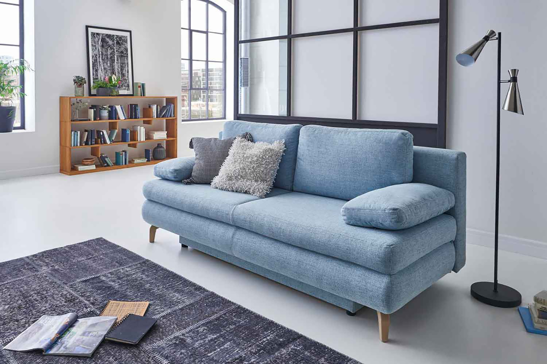 Schlafsofa John mit Bettkasten