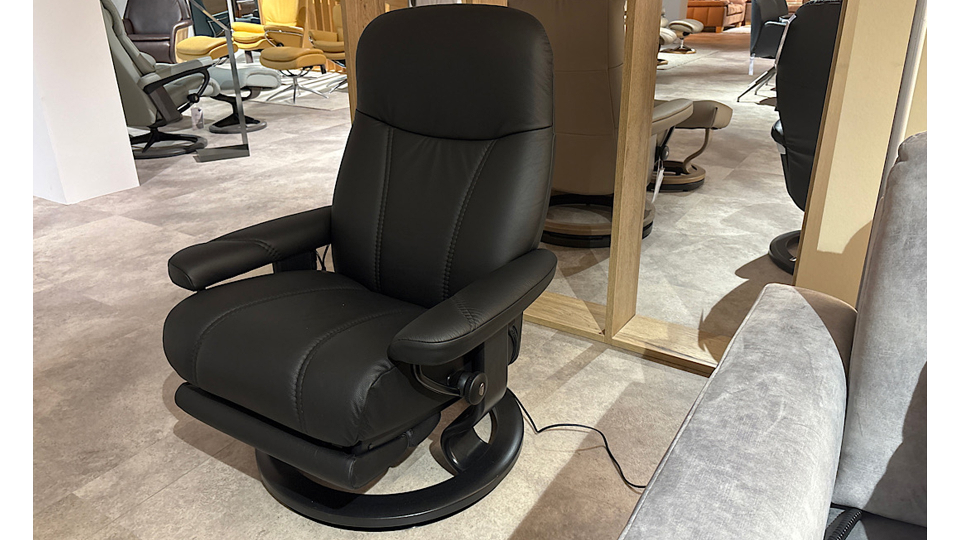Stressless Sessel Consul mit motorischer Relaxfunktion in Leder 