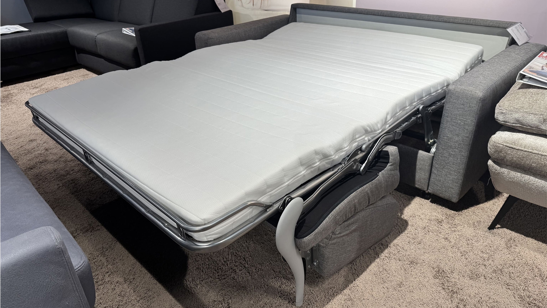 Bali Schlafsofa mit Kaltschaummatratze in Stoff-0459020436-36WW-A