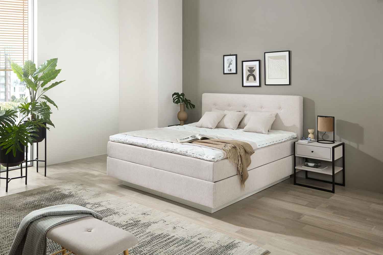 Gausmann Pure Buttom Boxspringbett