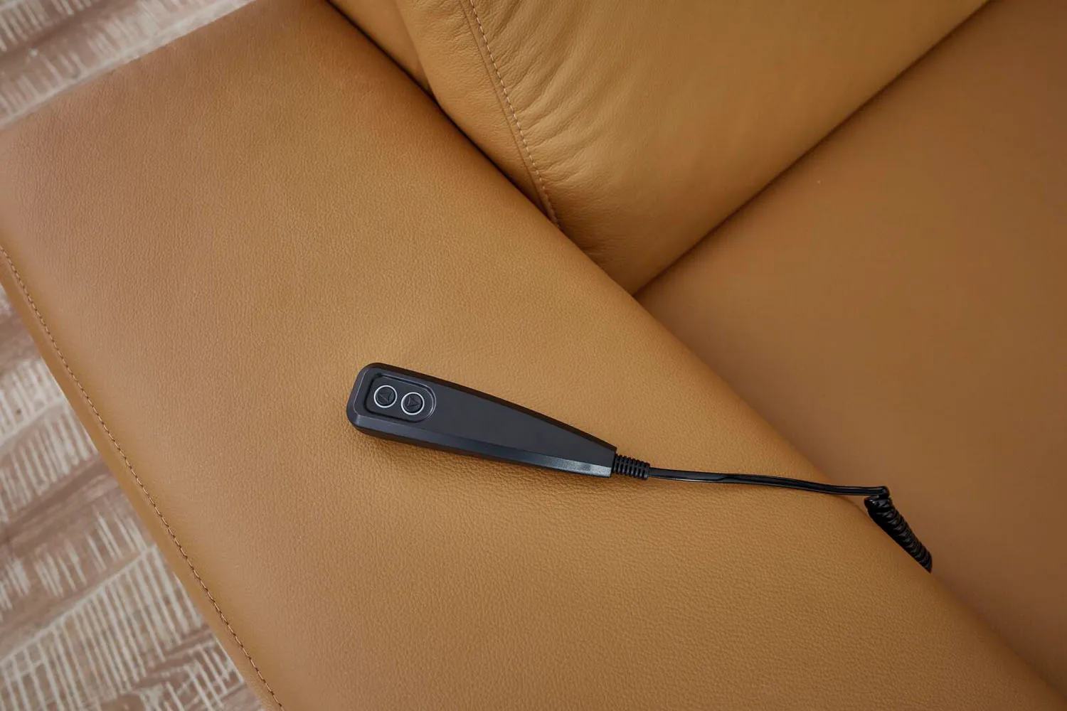 Modulmaster Ecksofa inkl. Kopfteilfunktion in Leder