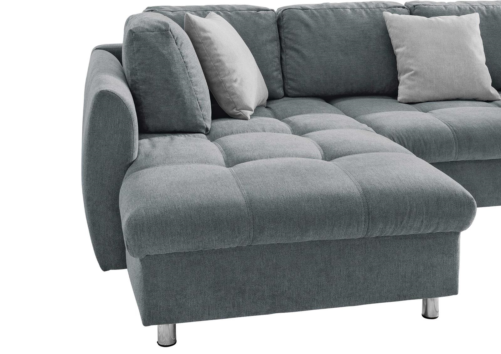 Ecksofa Agira in Stoff 