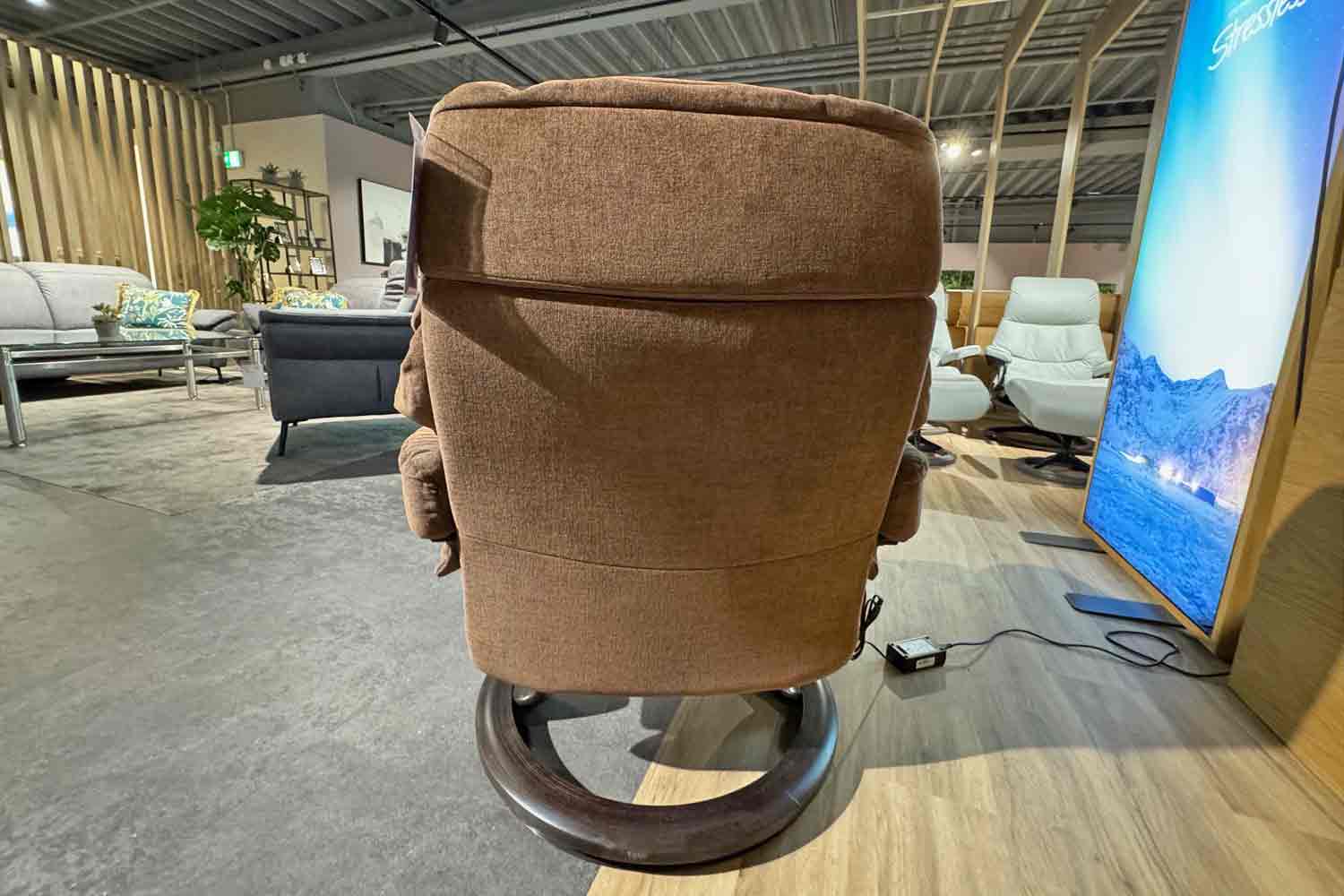 Stressless Sessel Reno L mit motorischer Relaxfunktion und Akku in Stoff