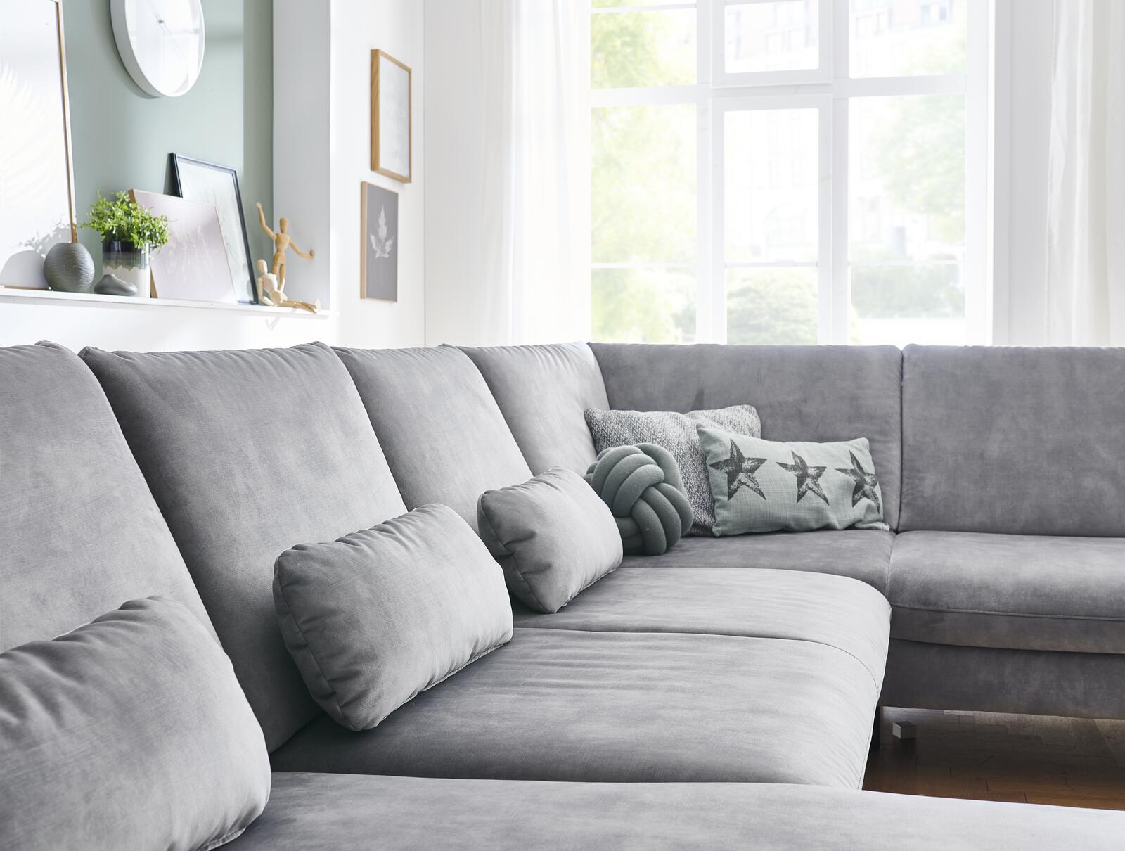 Modulmaster Wohnlandschaft Tailor in Stoff