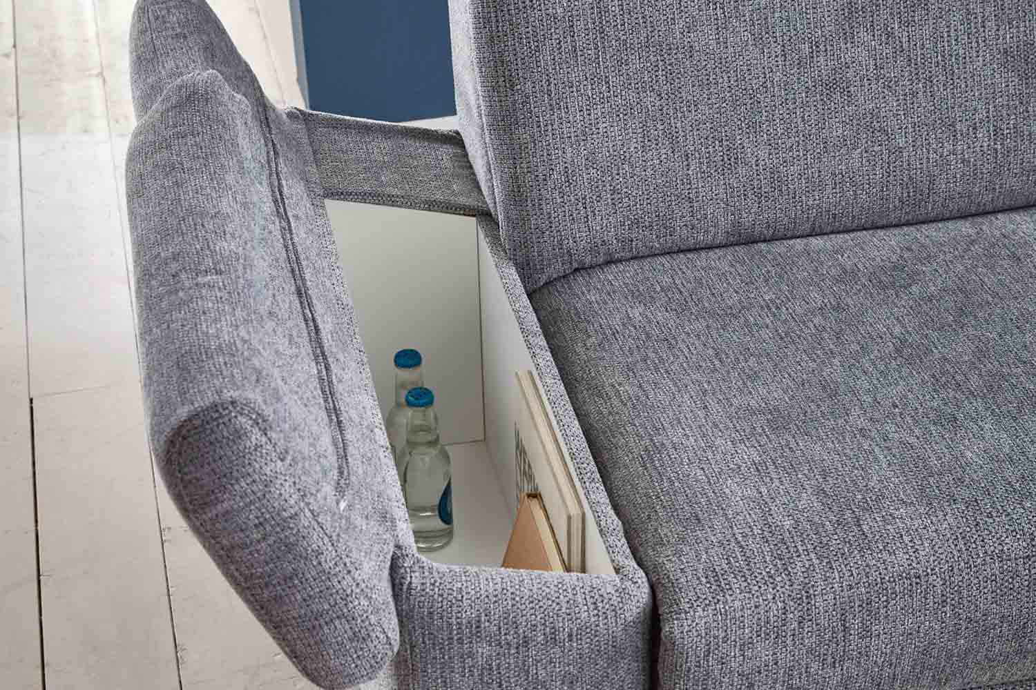 Stoff Ecksofa L-Form 