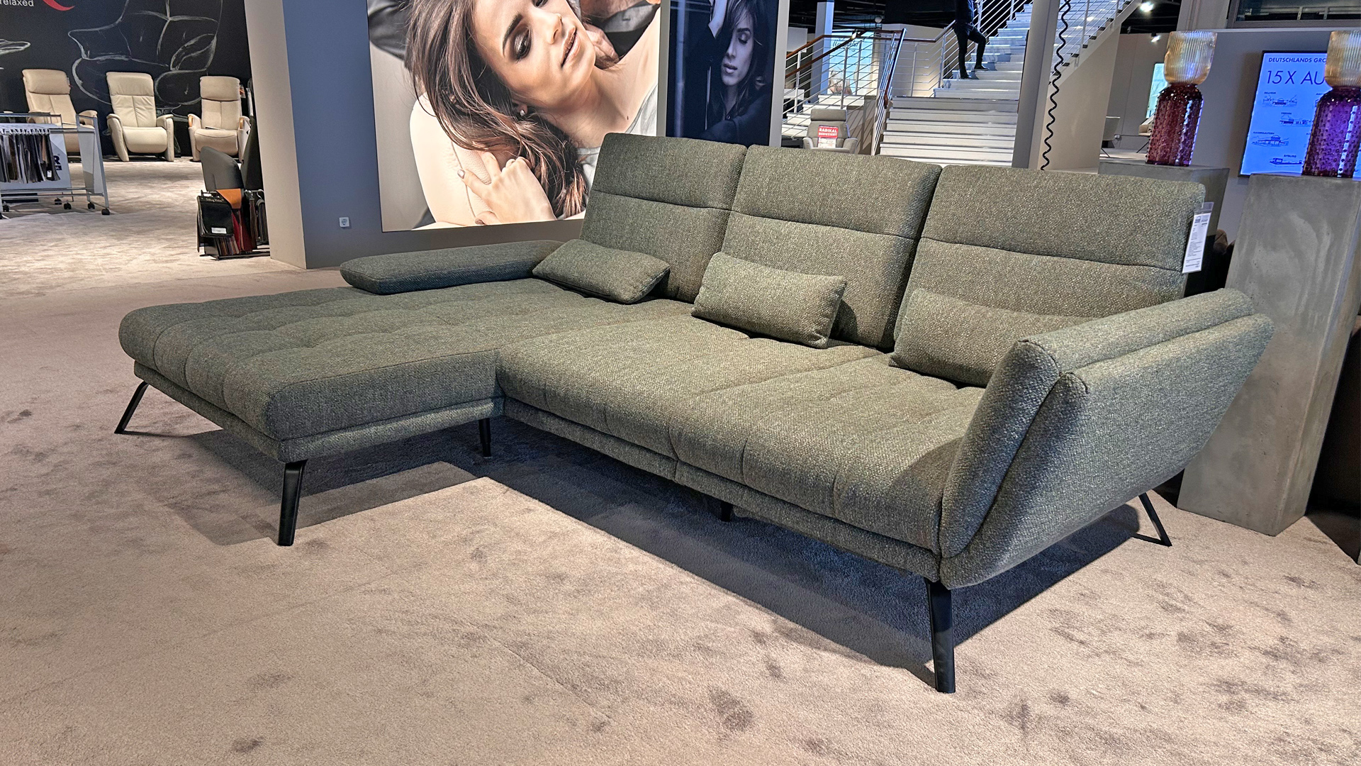 Ecksofa mit manueller Sitztiefenverstellung in Stoff-0768025402-35WW-A