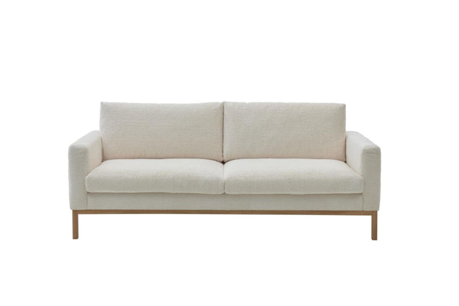 Roomio 4105 Sofa 3-Sitzer mit Holzrahmen in Stoff  