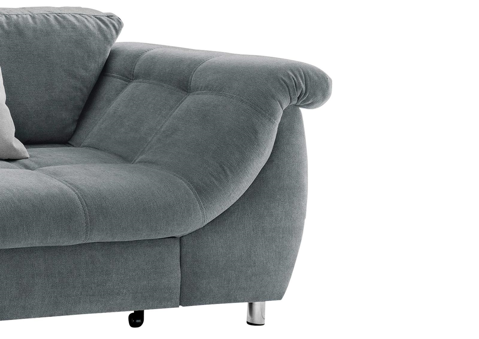 Ecksofa Agira in Stoff 