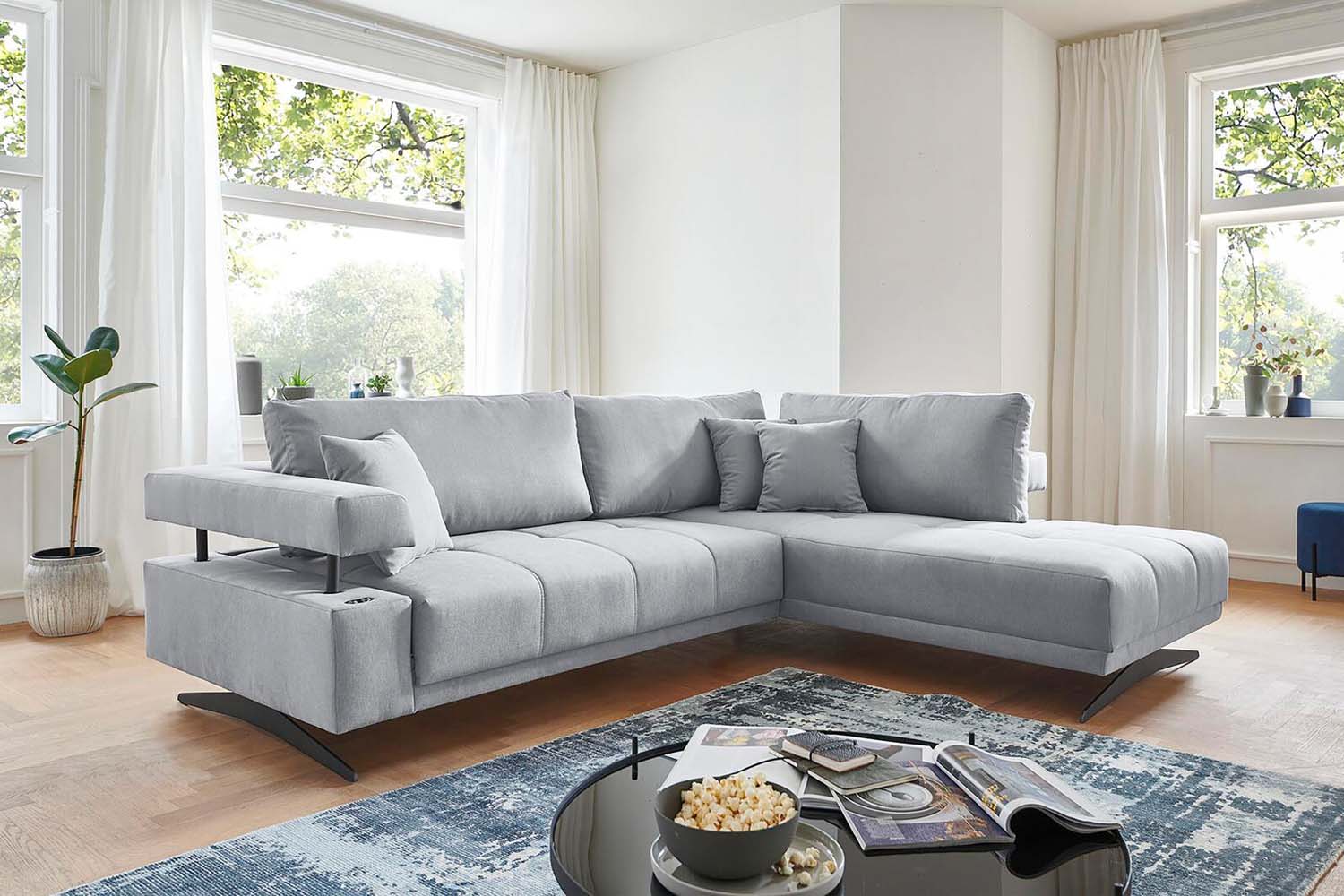 Ecksofa Highway inkl. Sitztiefenverstellung