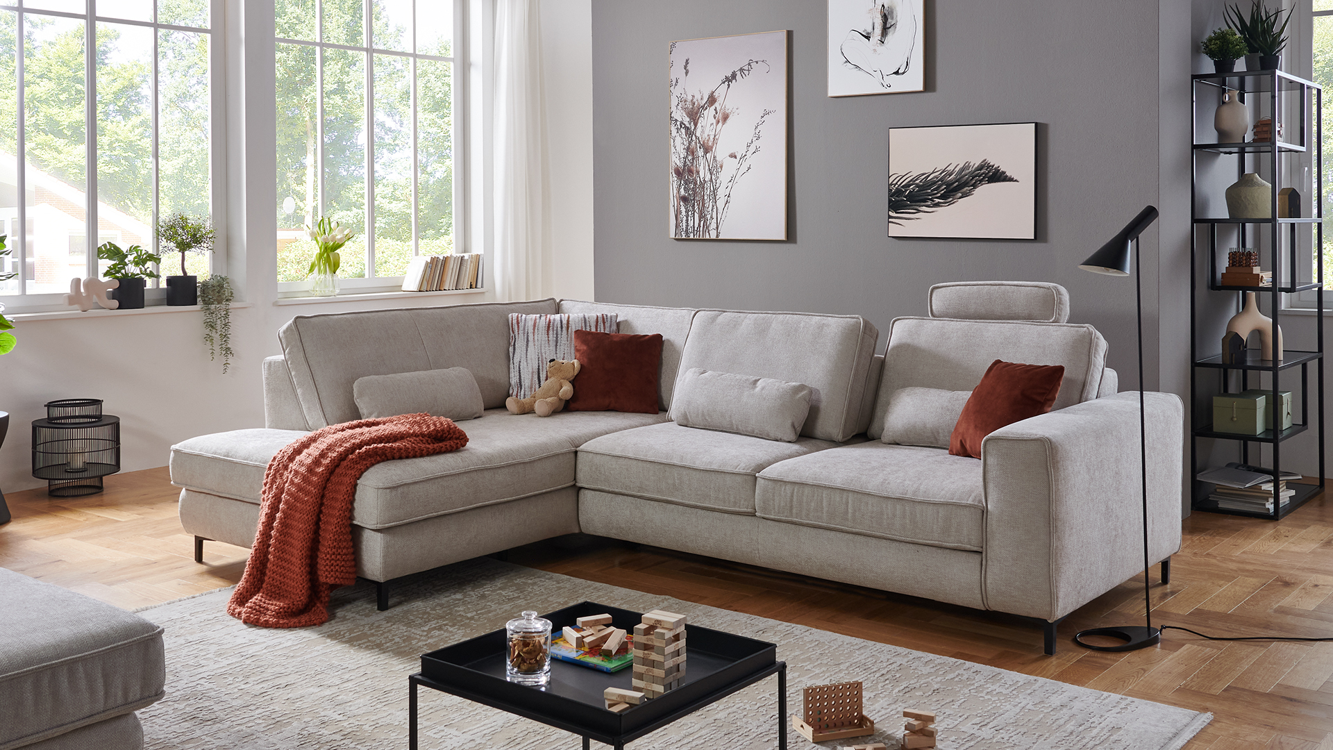 Modulmaster Ecksofa MM-MP 1201 in Stoff Modulmaster Ecksofa MM-MP 1201 in Stoff