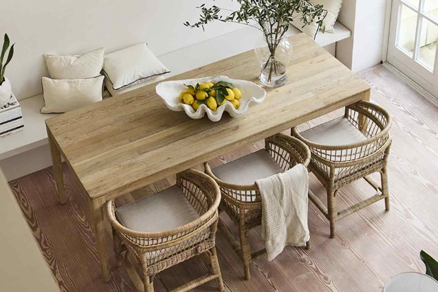 Rivièra Maison Esszimmertisch Imola in Eiche