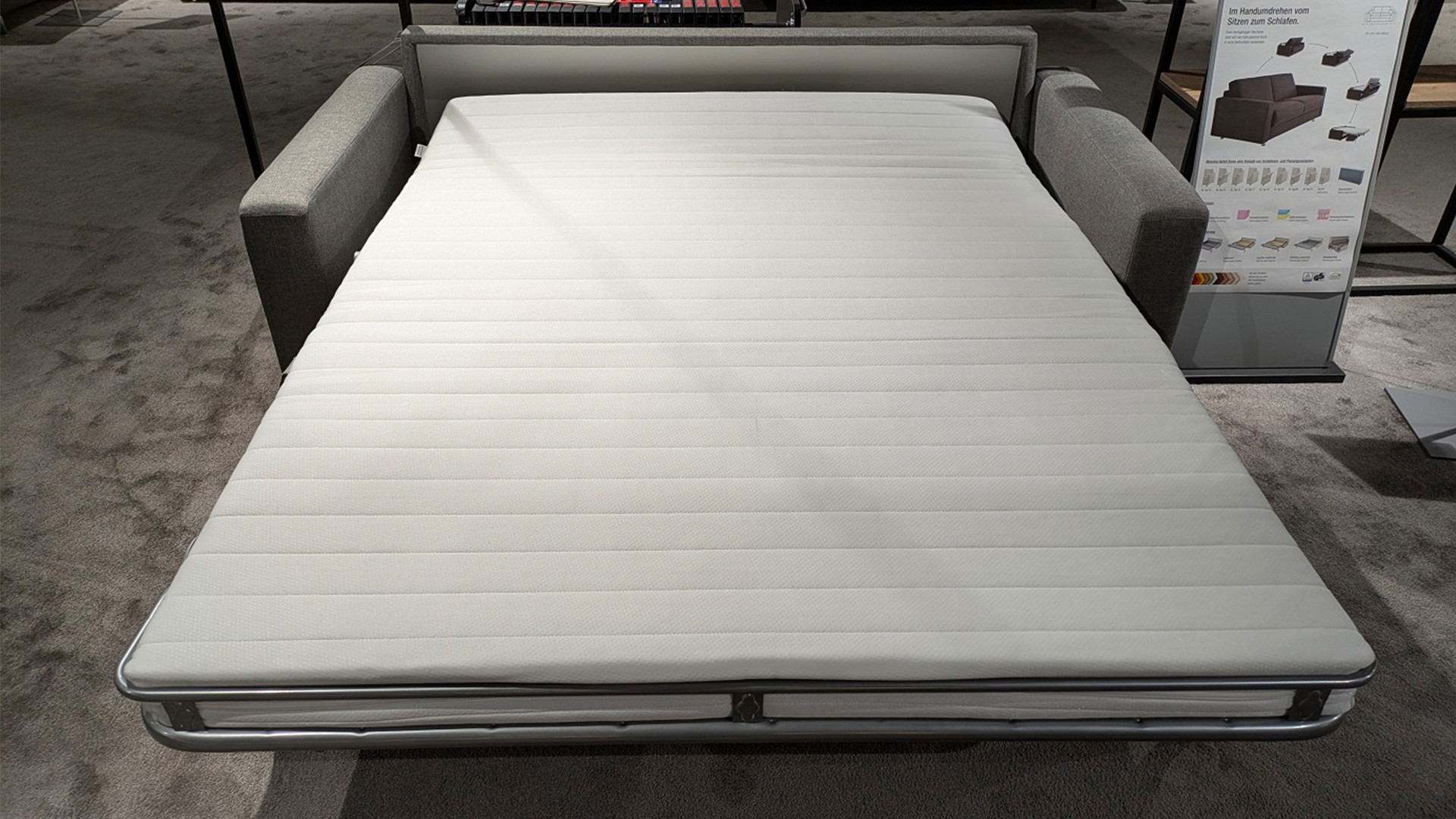 Bali Schlafsofa mit Kaltschaummatratze in Stoff-0459020436-33WW-A