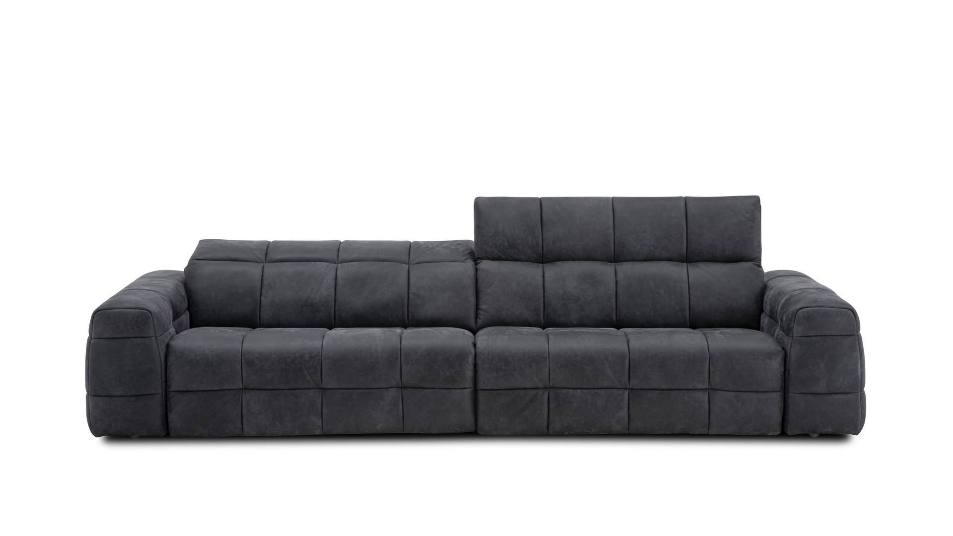CAMPO DE´FIORI Designer Sofa Maxime mit Kopfteilverstellung in Leder-05960131WW