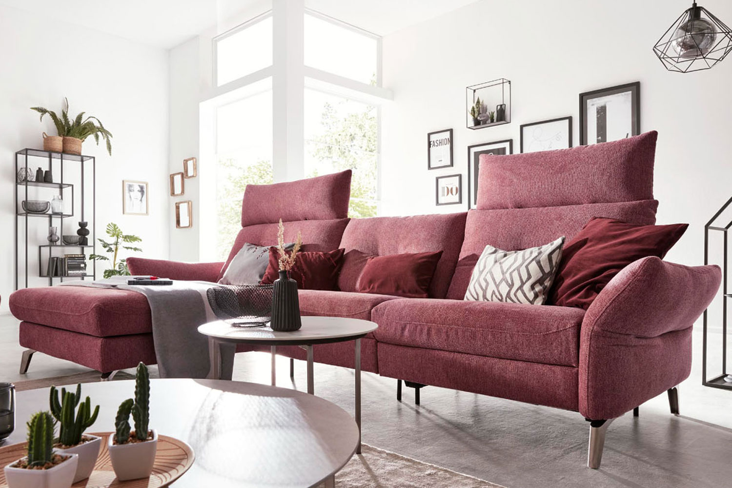 Interliving Ecksofa Stoff IL 4400