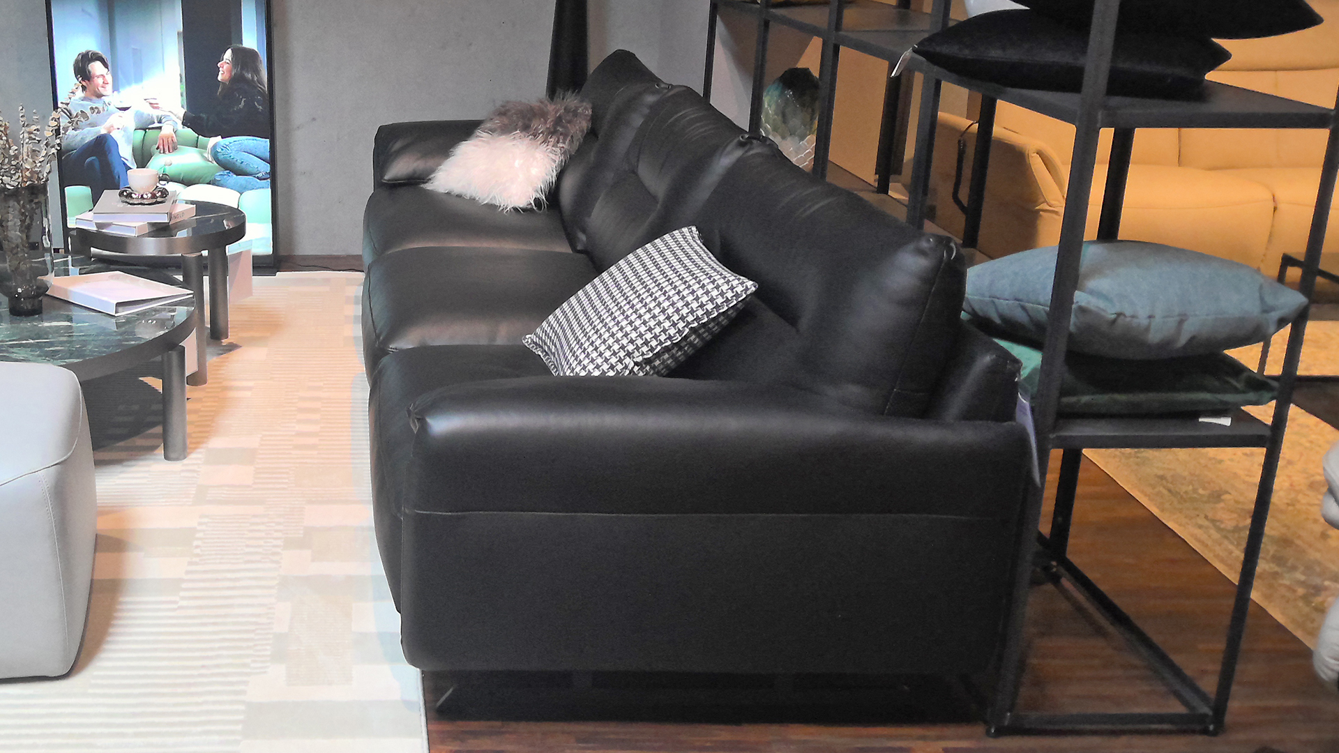 Campo de Fiori Sofa mit Armteilverstellung Antonio in Leder-0596000900-07WW-A