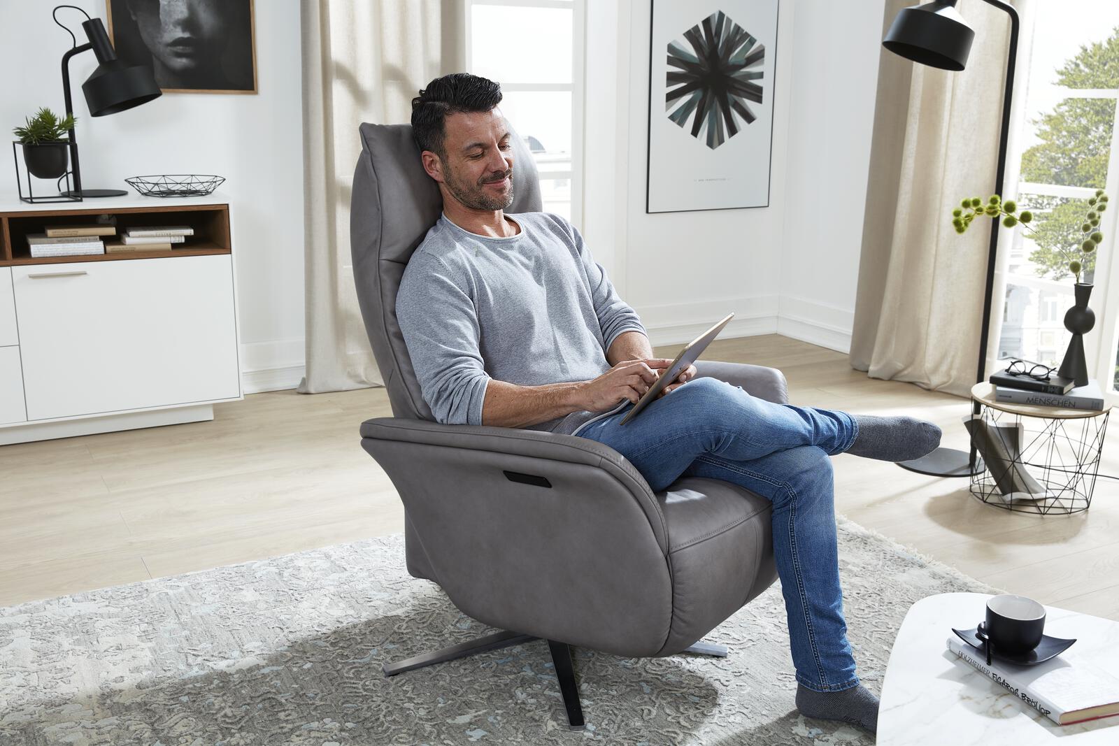 Relaxsessel Interliving 4550 mit manueller Funktion