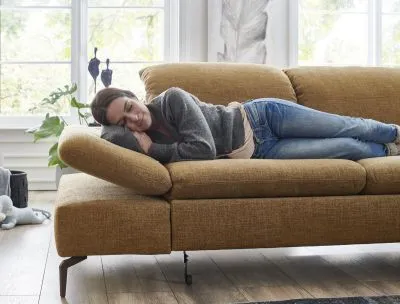 Ecksofa Lavina in Stoff
