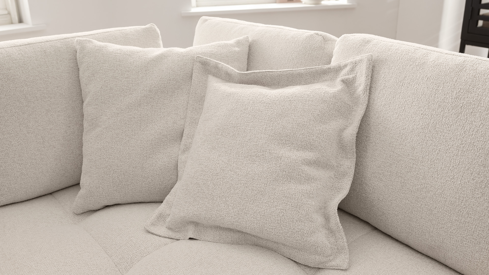 Ginger Moon Ecksofa Energy mit losen Rückenkissen in Stoff-0310Energy00WW