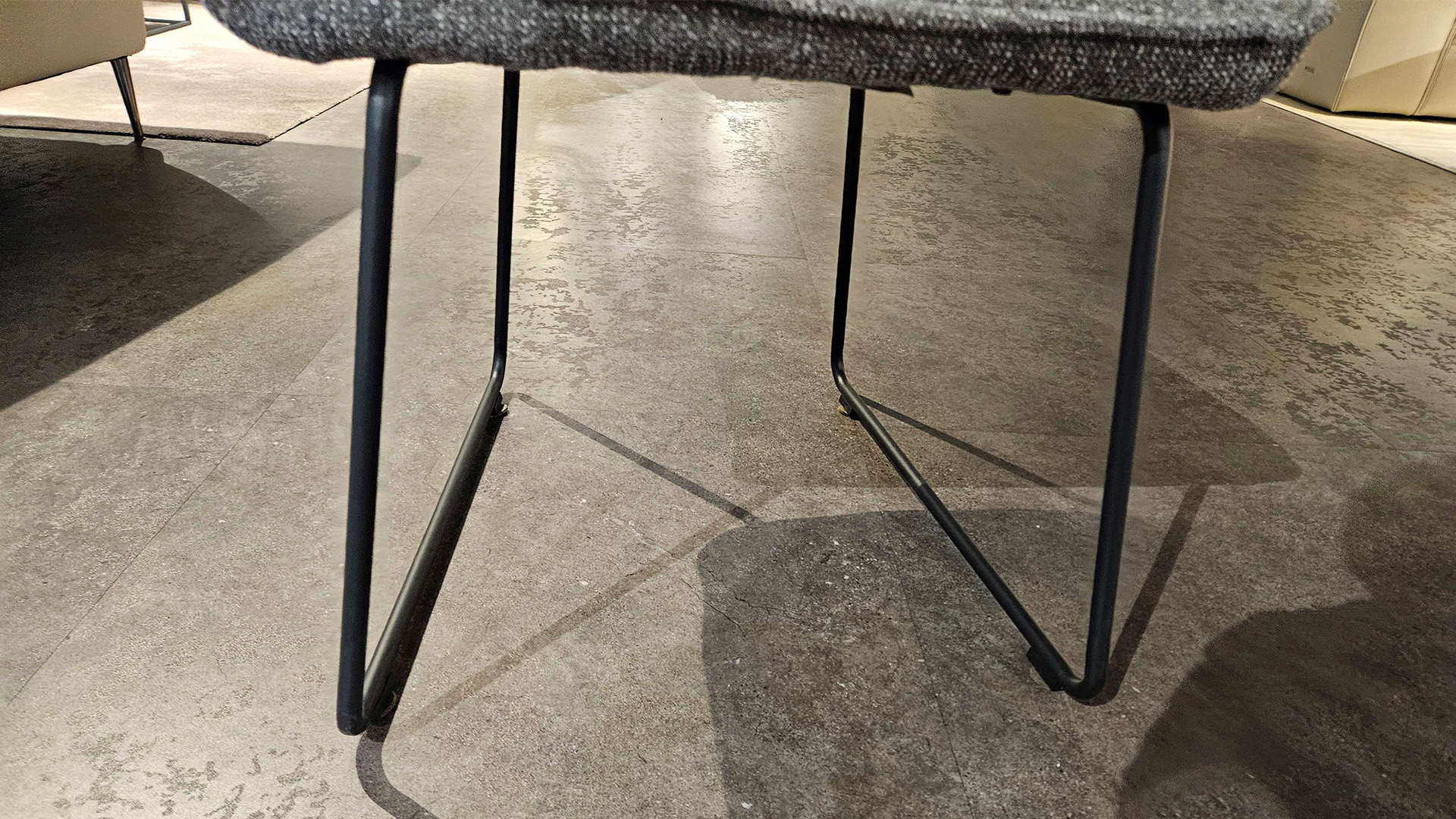 Esszimmerstuhl ohne Armlehne in Stoff-0598000900