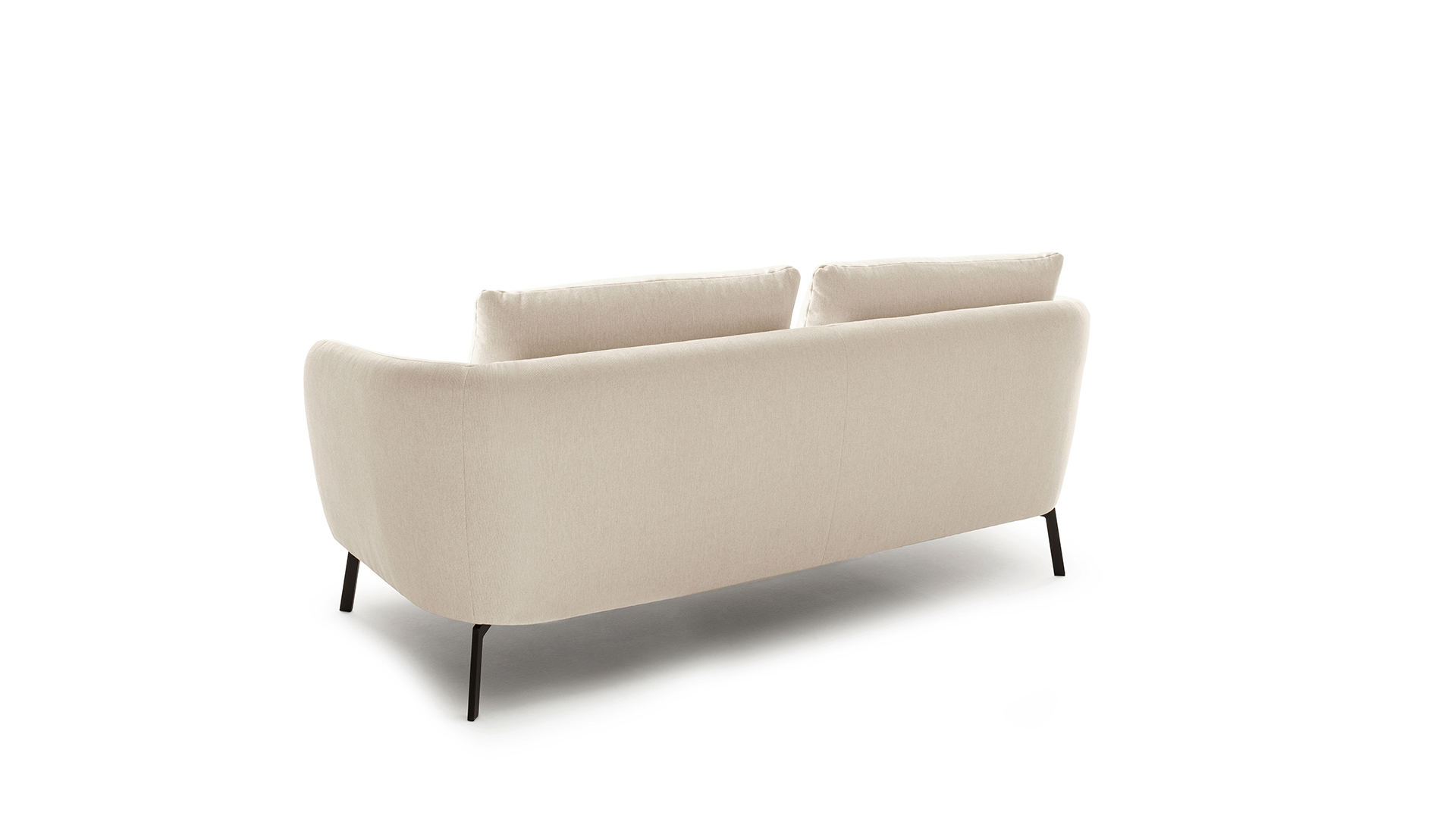 Couchgarnitur Neela mit losen Rückenkissen Stoff Couchgarnitur Neela mit losen Rückenkissen Stoff