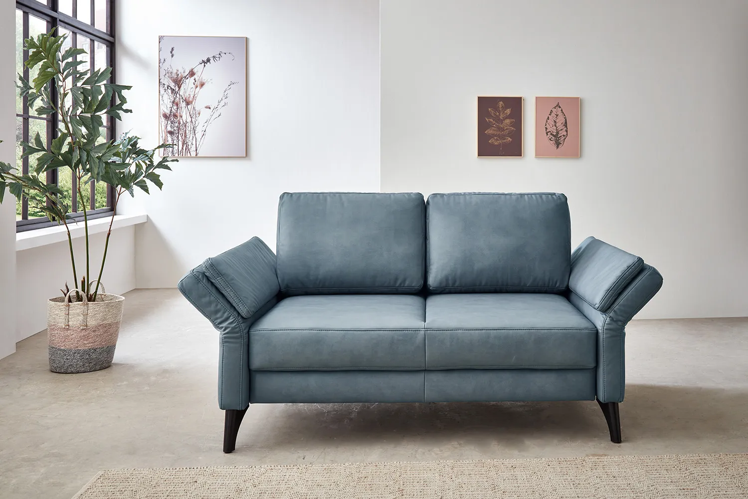 Schlafsofa in Stoff mit Easy Lift Funktion