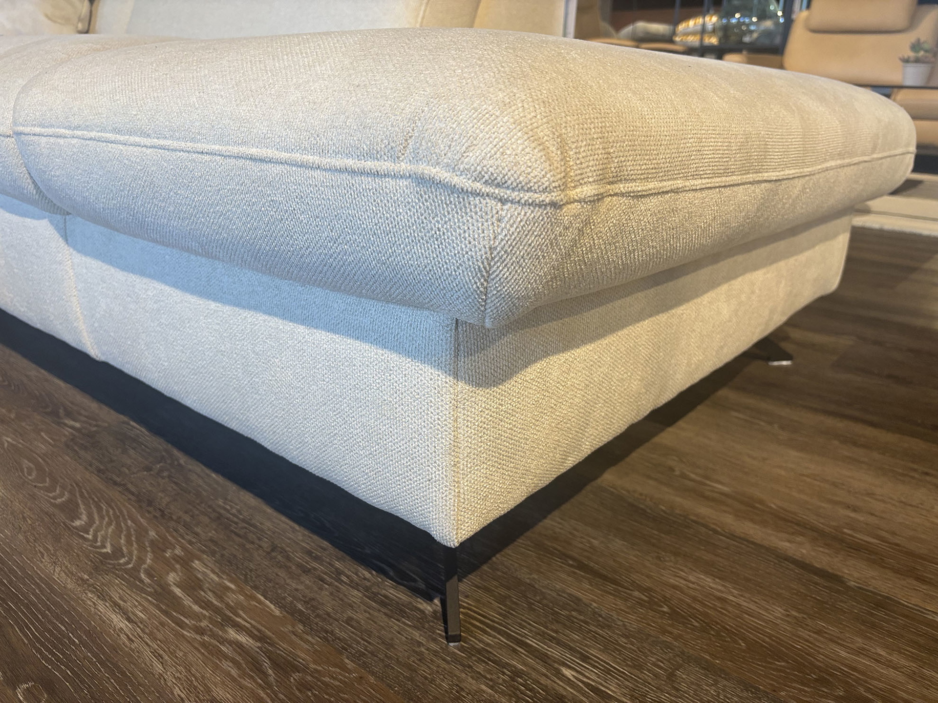 Modulmaster Ecksofa mit motorischer Relaxfunktion in Stoff -0126030102-15WW-A