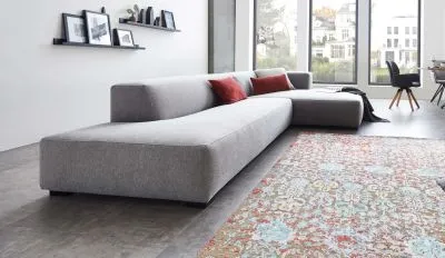 Cosyhome Living Eckkombination #8500 Grau rechts