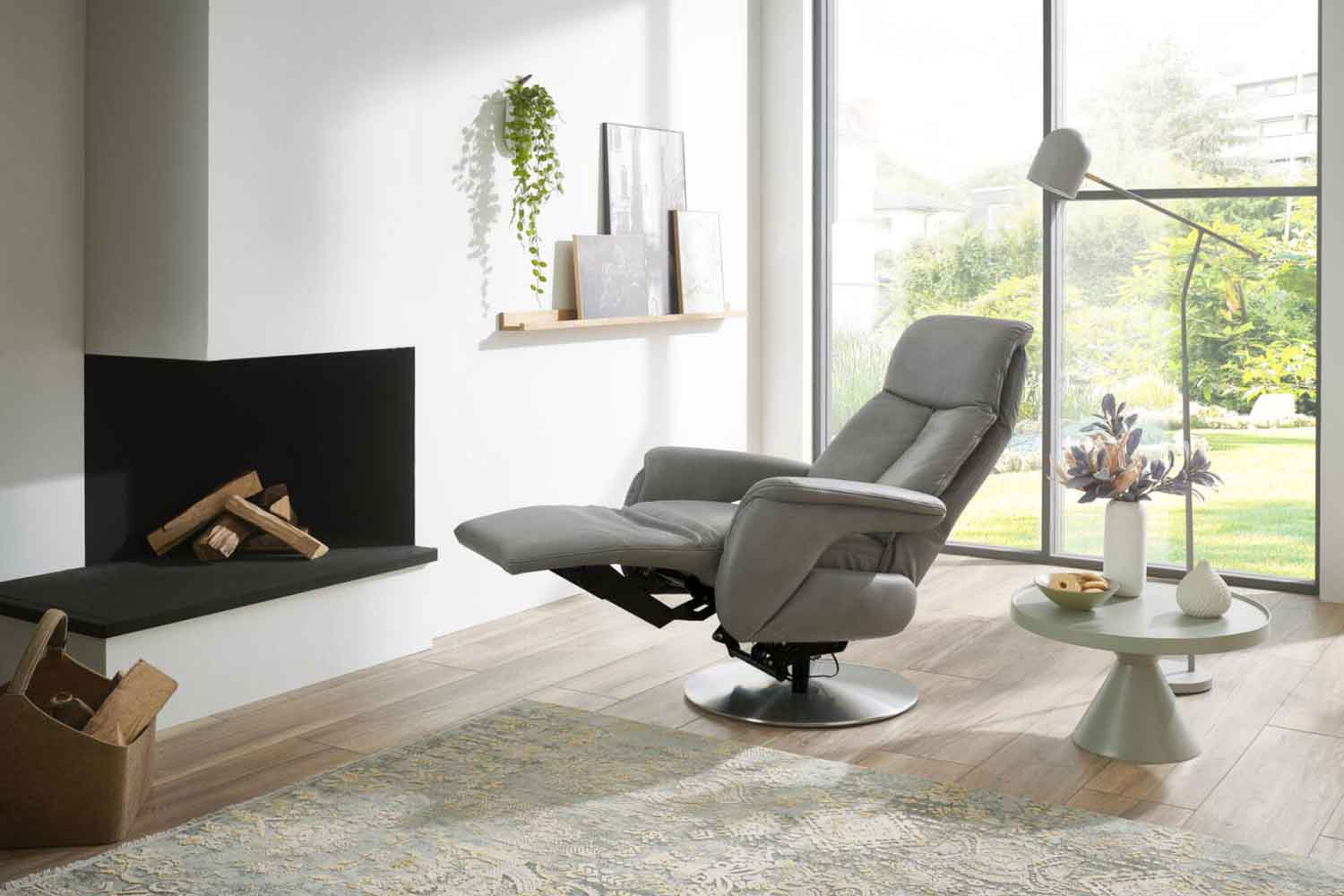 Relaxsessel inkl. Relaxfunktion in Leder