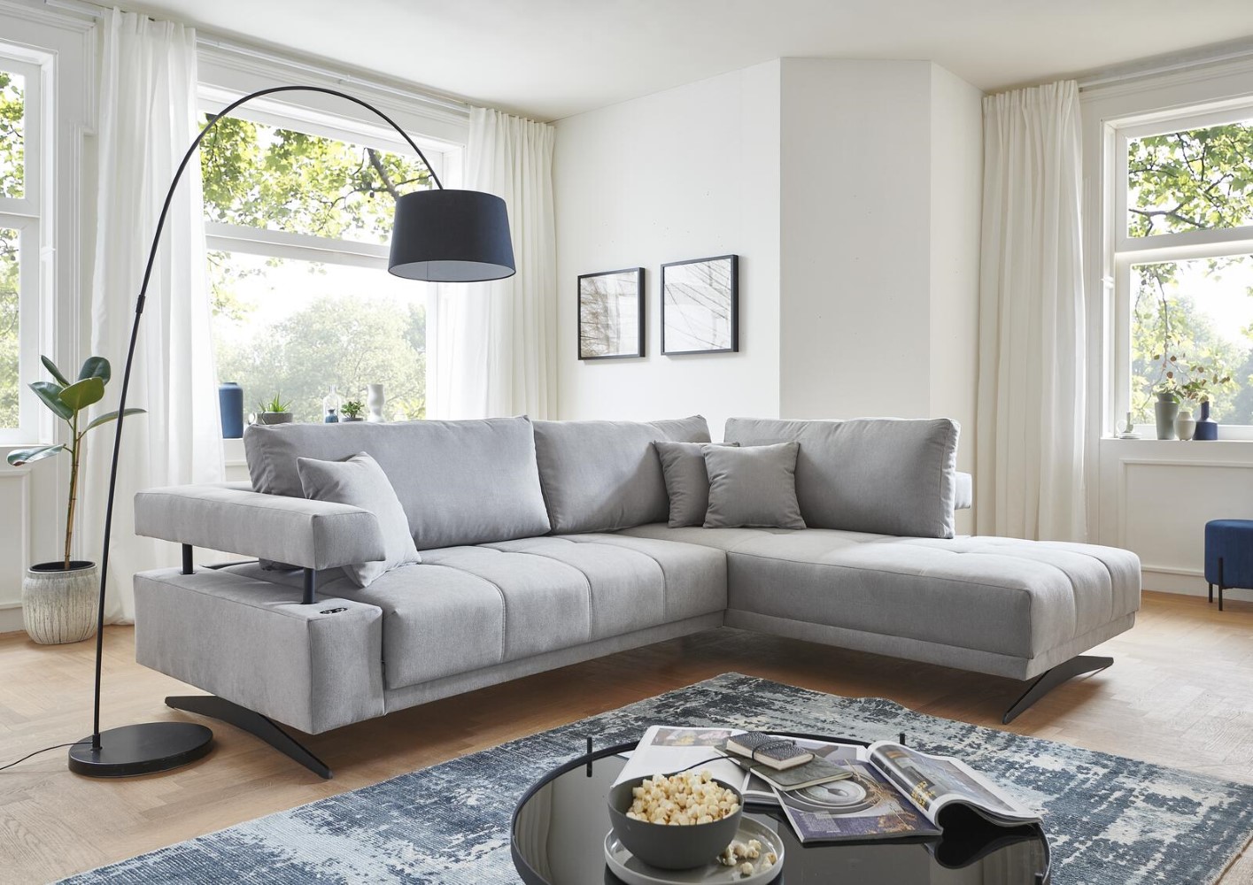 Ecksofa Highway inkl. Sitztiefenverstellung