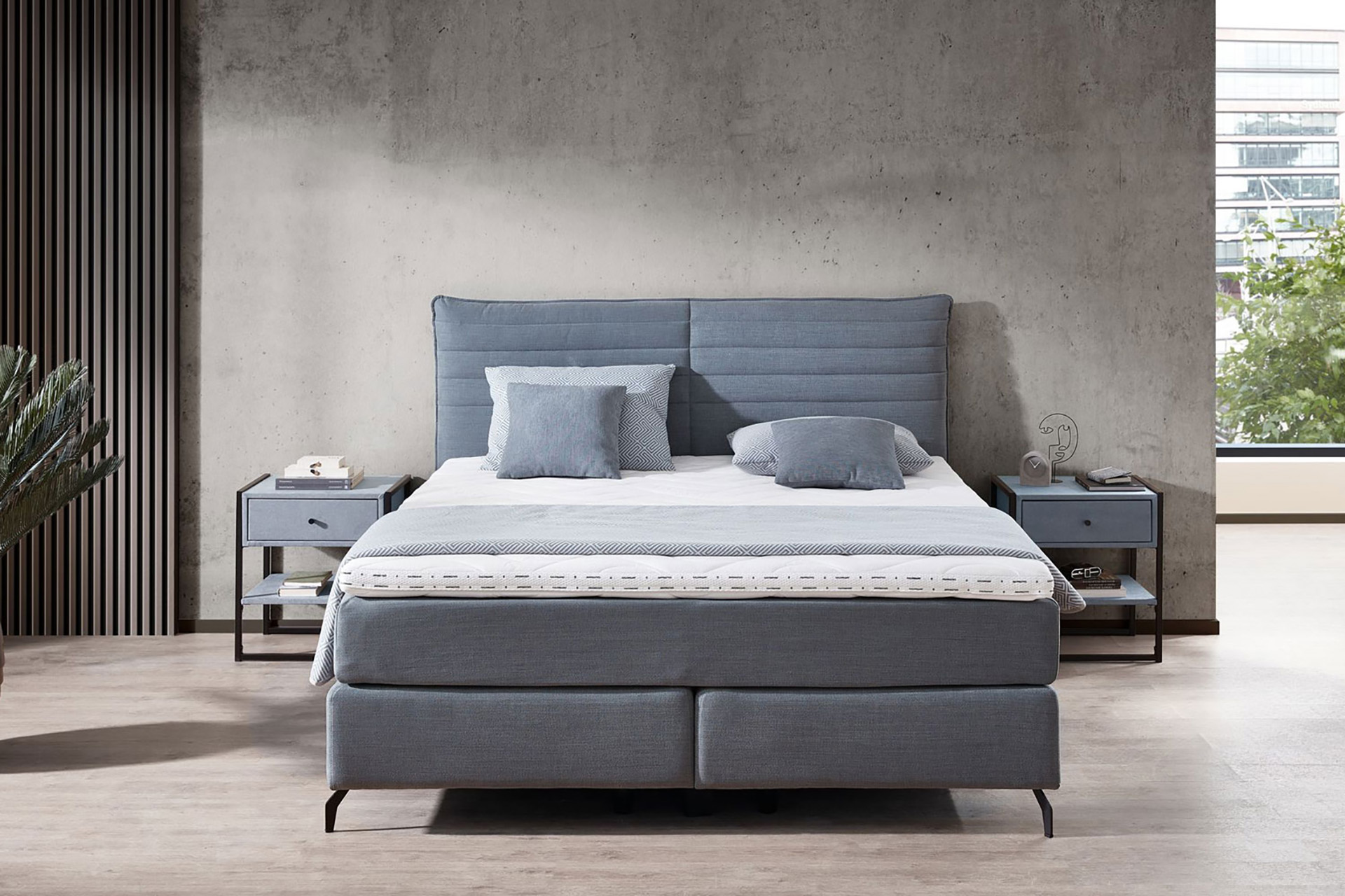 Gausmann Boxspringbett Sinus mit Wendematratze