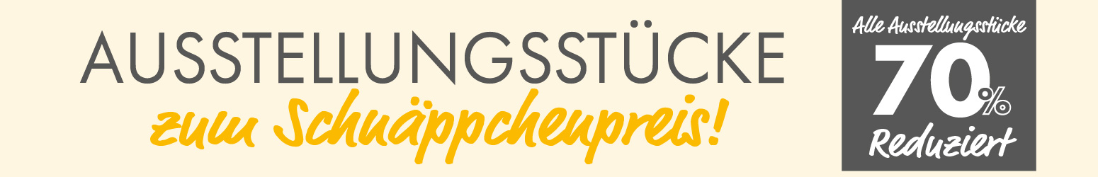 UNI Polster Austellungsstuecke