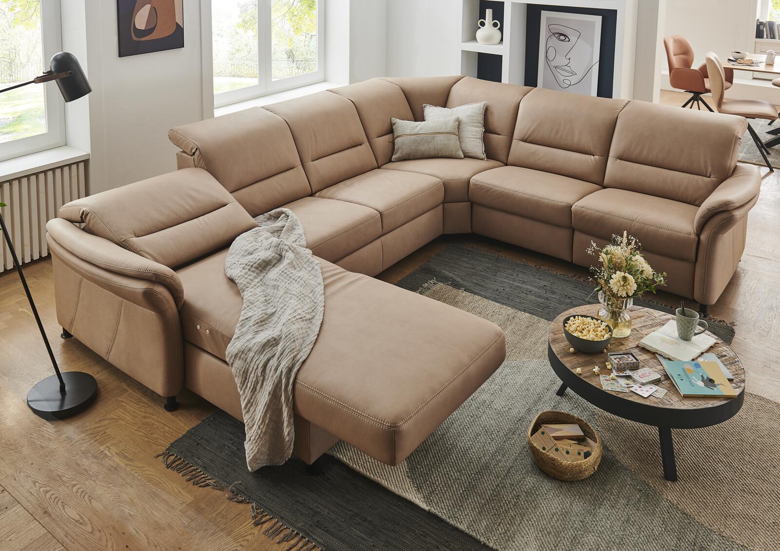 Wohnlandschaft Cosmos High im Smart Touch Stoff