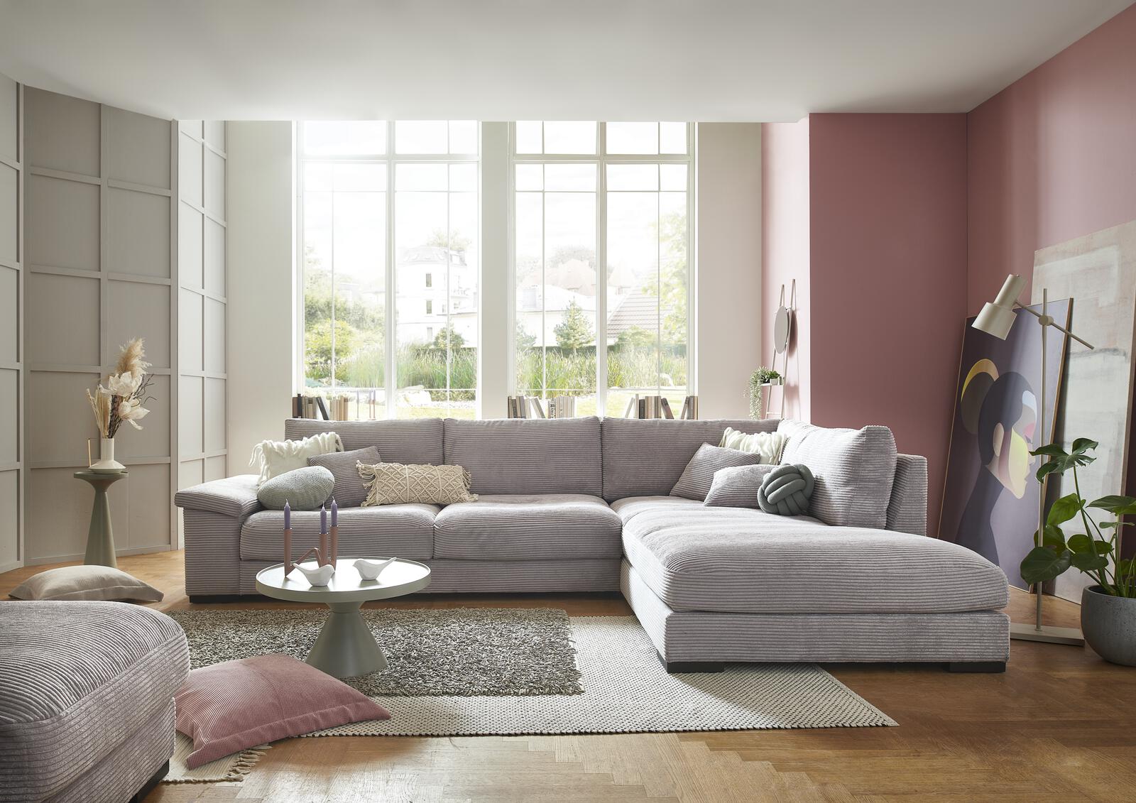 Cord Ecksofa inkl. Kissen Cord Ecksofa inkl. Kissen
